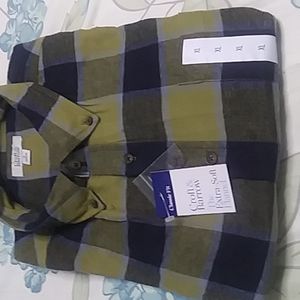 Shirt, Croft & Barrow, XL, Plaid